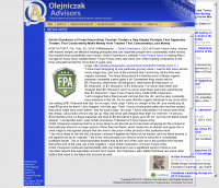 Dmitri Chavkerov -  Olejniczak Advisors - Trading Instrument