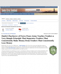 Dmitri Chavkerov -  Santa Cruz Sentinel (Santa Cruz, CA) - Trading Instrument